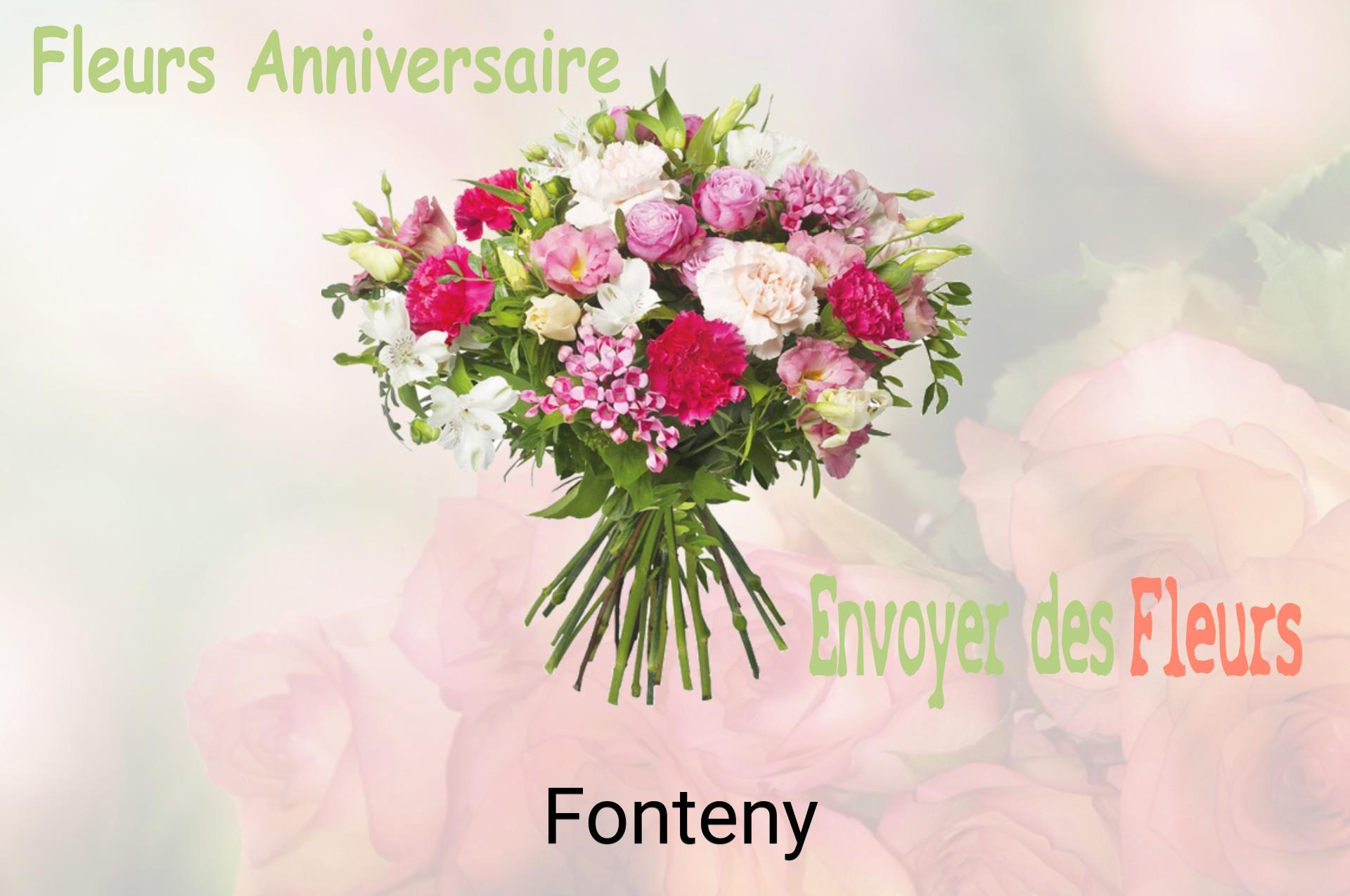 Bouquet de fleurs d’anniversaire livré à Fonteny