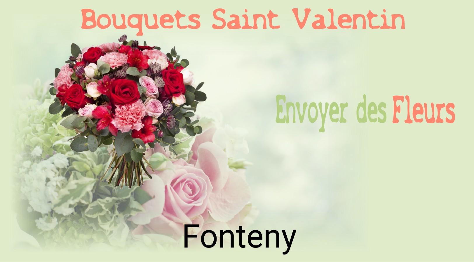 Roses de Saint-Valentin livrées à Fonteny